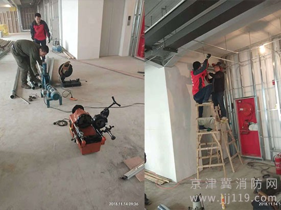 建筑改造，消防二次施工，二次消防，北京順義